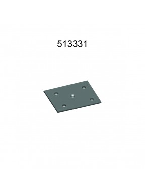 DISTANCE PLATE FOR WEAR PLATE COD. 511131 (513331)