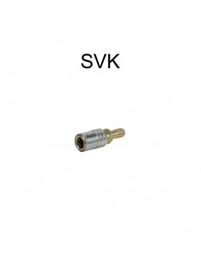 CONNECTORS WITH VALVE AUT. SHUT-OFF TYPE (SVK-SVK90°-SVK45°)