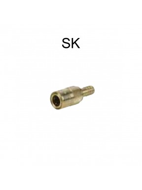 CONNECTORS WITHOUT VALVE FLOW-THRU TYPE (SK-SK90°-SK45°)